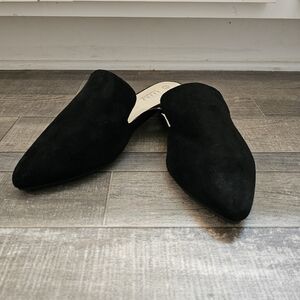 Black Suede Women's Loafers